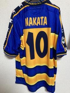 Tシャツ。中田英寿がパルマ在籍時のチャンピオン製シャツ。メンズ　Mサイズ。 Amazon.co.jp: サッカー日本代表 中田英寿Tシャツ M : おもちゃ