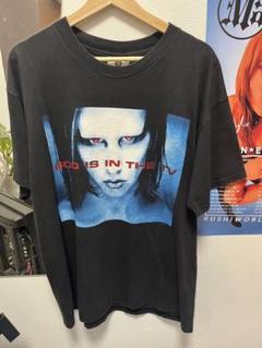 marilyn manson god in the tv tシャツ - メルカリ