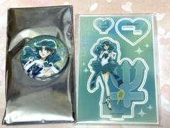 セーラームーン　ローソン　アクスタ　缶バッジ　ネプチューン