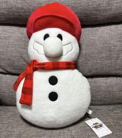 【新品未使用】USJ限定　マリオクッション　雪だるま　クリスマス　ぬいぐるみ