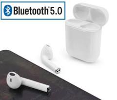 ワイヤレスイヤホン 定番カラーBluetoothイヤフォン i12-tws