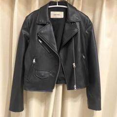 【新品同様】COCO DEALライダースジャケット ココアカラー　サイズ2 楽天市場】ライダースジャケット レディース 春秋 薄手 レザー