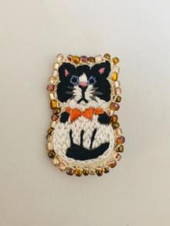 刺繍ブローチ猫の検索結果 - メルカリ 格安特販 みっこ様専用ページです☆**猫刺繍ブローチ キャラクターグッズ