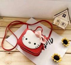 新品未使用 めちゃくちゃ可愛い　ハローキティショルダーバッグ　レッドのサムネイル