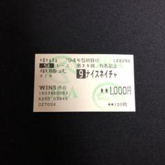 ナイスネイチャ1994有馬記念馬券
