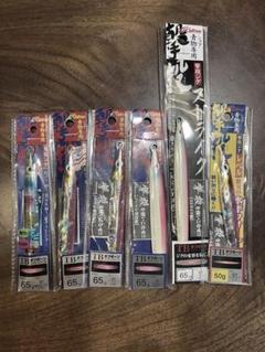 撃投ジグ　新品6個セット 65g 50gのサムネイル