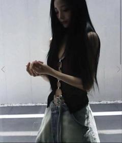 melt the lady check sheer hook tops シアー melt the lady sheer hook tops