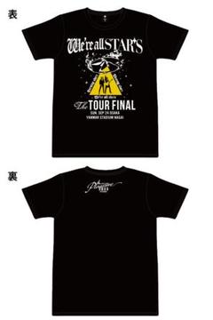 【ラスト1点】B&#39;z Tシャツ　stars Mサイズ B'z LIVE-GYM Pleasure 2023 -STARS-｜GOODS（STARS Tシャツ