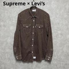 美品　Supreme × Levi’s　 12AW「Western Shirt」