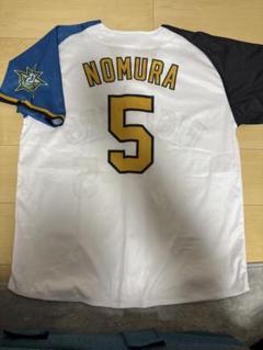 日ハム ファイターズ 野村祐希 背番号5ワッペン張り付けレプリカ