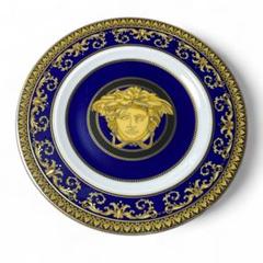 Versace 騎士のプレート 陶磁器 I ♡ バロック プレート 22 cm ブラック | VERSACE JP