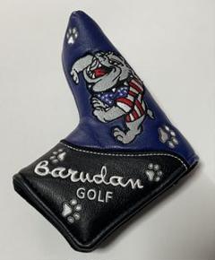 Barudan パター用ヘッドカバー ブルドッグデザイン