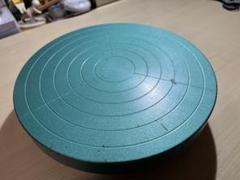 ろくろ 回転台 緑とヤコのオーブン陶土2種類と専用コート剤