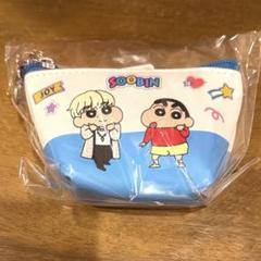 TXT クレヨンしんちゃん イヤフォンポーチ SOOBIN スビン