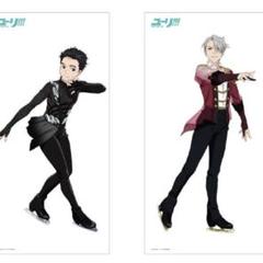 【あすつく】 ユーリ!!! on ヴィクトル 勝生勇利 ビッグタペストリー ICE タペストリー