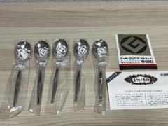 【新品未使用】ラッキーウッド ティースプーン5本セット 18-10ステンレスのサムネイル