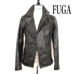 美品FUGA カウレザー ライダースジャケット 2025年最新】FUGA メンズ シングルライダースの人気アイテム