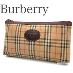 Burberry バーバリー ポーチ クラッチ ノバチェック ヴィンテージ
