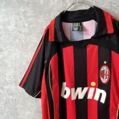 AC Milan Kaka' 22 ゲームシャツ　赤黒　メンズフリーサイズL程