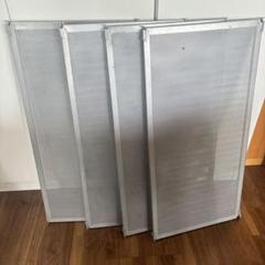 【無印良品】MUJI スチールユニットシェルフ 旧モデル パンチング棚板 4枚 無印良品】MUJI スチールユニットシェルフ 旧モデル パンチング