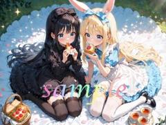 a252 美少女 かわいい イラスト 下着 コスプレ セクシー A4ポスター