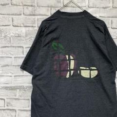 USA製90sヴィンテージTシャツ！シングルステッチ　グレー半袖古着　L73