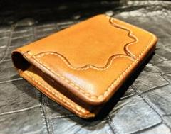 フラットヘッド 名刺入れ ミニ ウォレット 財布 RJB 本革 サドルレザー