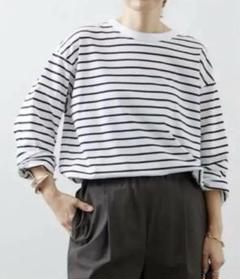 【新品・未使用】Deuxième Classe ストライプ長袖Tシャツ 2025年最新】Deuxieme Classe レディース 長袖 Tシャツ