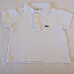 LACOSTE ホワイト ポロシャツ サイズ2