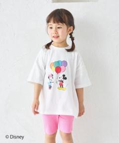 Disney ミッキー・ミニー バルーン Tシャツ 140cm