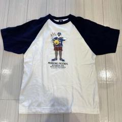 【希少】キャプテンサンタ&めざましテレビくん コラボTシャツ Lサイズ