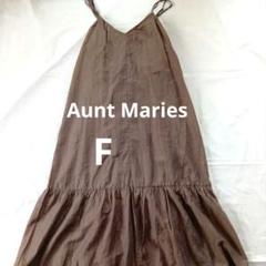 SELA！Aunt Mariesアントマリーズ　ワッシャーロングキャミワンピース