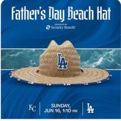 LA Dodgers Father’s Day限定ビーチハット スタジアム限定