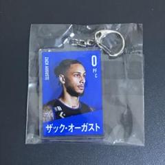 Bリーグ シーホース三河 ザック・オーガスト 選手ペナント幕アクリルキーホルダー