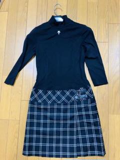 新品vivetta 刺繍襟つきシルクベロアワンピース