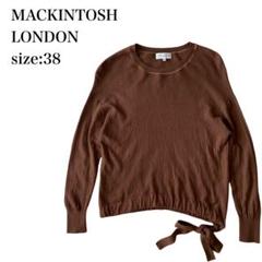 MACKINTOSH LONDON マッキントッシュレーヨンニットsize:38