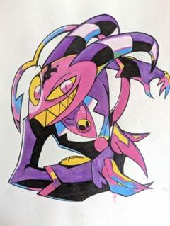 ヘルヴァボス ブリッツ イラスト アナログ