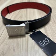 エンポリオ アルマーニ】リバーシブルベルト レザー製（ベルト