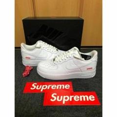 ●新品 Supreme Nike Air Force1Low White24.0