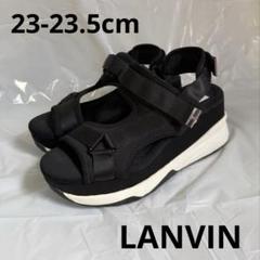 【美品】LANVIN en Bleu バックストラップサンダル/23cm