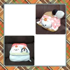 ねこぺん日和　ぬいぐるみ　レッグウォーマー　クッション　防寒
