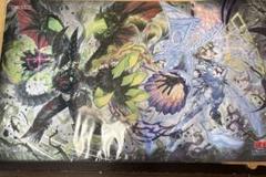 遊戯王　ニューロン 断罪のディアベルスター/白魔女ディアベルゼプレイマット 遊戯王 コナミスタイル 断罪のディアベルスター 白魔女