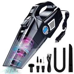 ⭐️新品⭐️ ハンディクリーナー 車用掃除機 電動ポンプ 1台2役 空気入れ 車