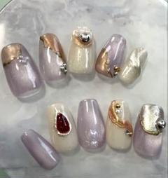 現品　マグネットネイル　ミラーネイル