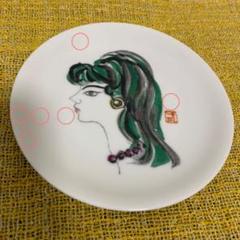 ニュートーキョー ビール 宮本三郎 飾り絵皿 皿 骨董品 昭和レトロ 食器