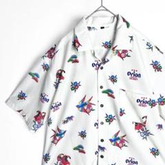★Я★様専用♪美品✨オリオンビール Orion アロハシャツ 総柄チャームシャツのサムネイル