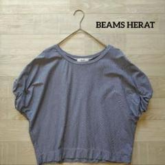 BEAMS HERAT ビームスハート ツイストスリーブプルオーバーカットソー