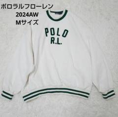 ポロラルフローレンロゴフリーススウェットシャツフェルトロゴ24aw