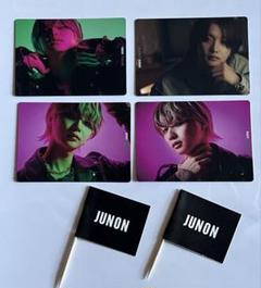 BE:FIRST JUNON ジュノン トレカ 旗 トレカセット タワレコカフェ