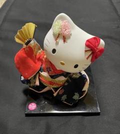 ハローキティ ちりめん着物 日本人形 HELLO KITTY 和風 楽天市場】ハローキティ ちりめん日本人形M レッド : サンリオ